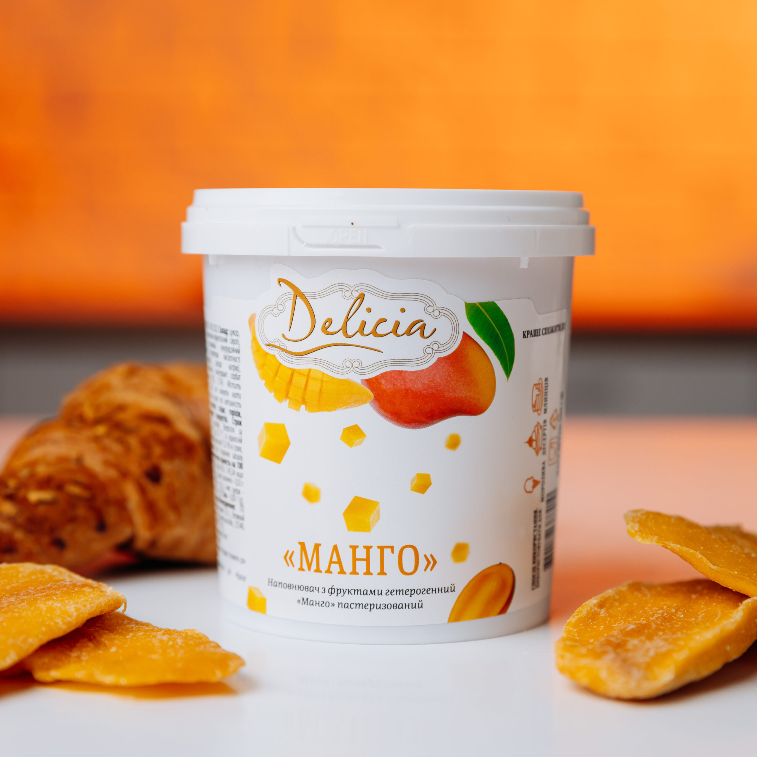 Джем із шматочками фруктів «Манго»